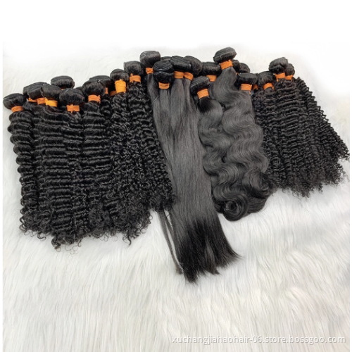 100% Cuticle Aligned Loose Wave Hair Bundle  Brazilian Virgin Remy Hair Weave Extensions Factory Price